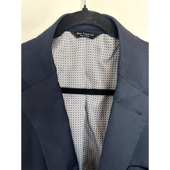 Paul Frederick Wool Travel Blazer  Size 48R - Picture 8 of 16